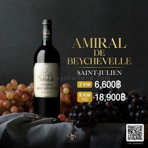 AMIRAL DE BEYCHEVELLE Saint Julien  ราคา 2 ขวด 6,600 จัดส่งฟรีทั่วประเทศ!