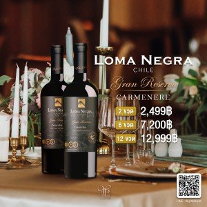 Loma Negra Chile ราคา 2 ขวด 2,499 บาท จัดส่งฟรีทั่วประเทศ!