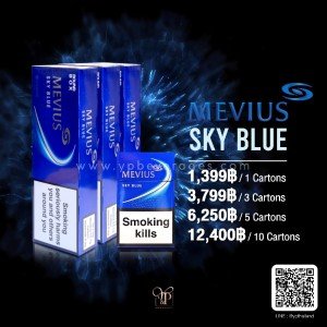 Mevius Sky Blue 3 คอตตอน ราคา 3799 บาท จัดส่งฟรี!