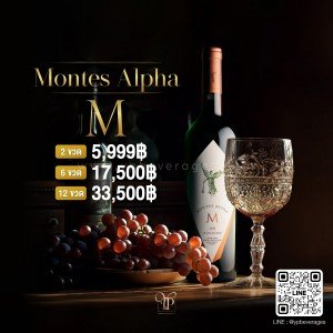Montes Alpha M ราคา 2 ขวด 5,999 บาท จัดส่งฟรีทั่วประเทศ!