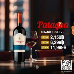 Patagon Grand Reserve Cabernet Sauvignon 2 ขวด 2,150 บาท จัดส่งฟรีทั่วประเทศ!
