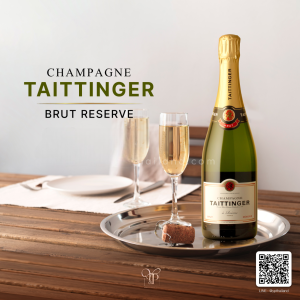 Taittinger Champagne ราคา 2 ขวด 5,999 บาท จัดส่งฟรีทั่วประเทศ!