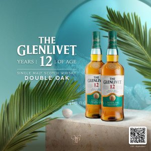 The Glenlivet 12 Double Oak ราคา 2 ขวด 3,300 บาท จัดส่งฟรีทั่วประเทศ!!