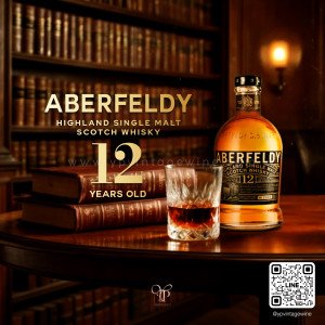 ABERFELDY 12 YEARS OLD HIGHLAND SINGLE MALT SCOTCH WHISKY