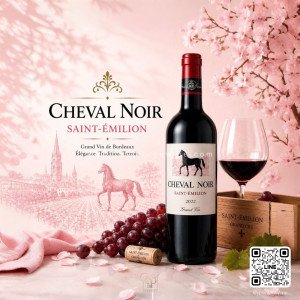 CHEVAL NOIR SAINT-ÉMILION ปี 2022 แสตมป​์ไทย 1,199 บาท จัดส่งฟรีทั่วประเทศ!