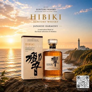 Suntory Hibiki Japanese Harmony 2 ขวด 7,500 บาท จัดส่งฟรีทั่วประเทศ!