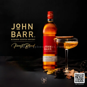 JOHN BARR FINEST RED LABEL BLENDED SCOTCH WHISKY  ขนาดลิตร 2 ขวด ราคา 1,299 บาท จัดส่งฟรีทั่วประเทศ!