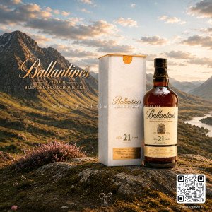 Ballantines 21 ปี ราคา 2 ขวด ราคา 7,500 บาท
